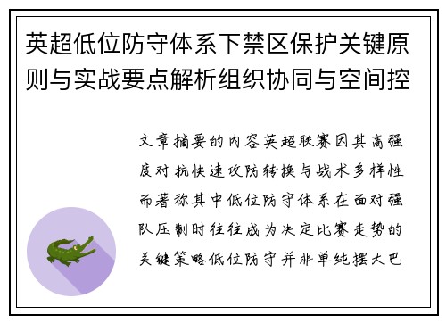 /uploads/images/20260713/ying-chao-di-wei-fang-shou-ti-xi-xia-jin-qu-bao-hu-guan-jian-yuan-ze-yu-shi-zhan-yao-dian-jie-xi-zu-zhi-xie-tong-yu-kong-jian-kong-zhi-fang-fa.webp